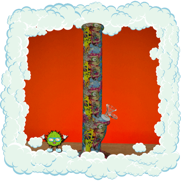 Bong Silicona High Flat!