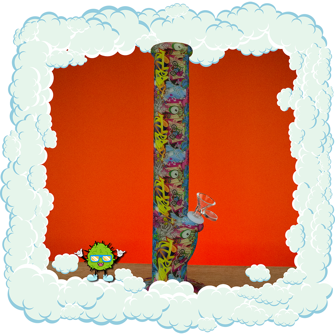 Bong Silicona High Flat!