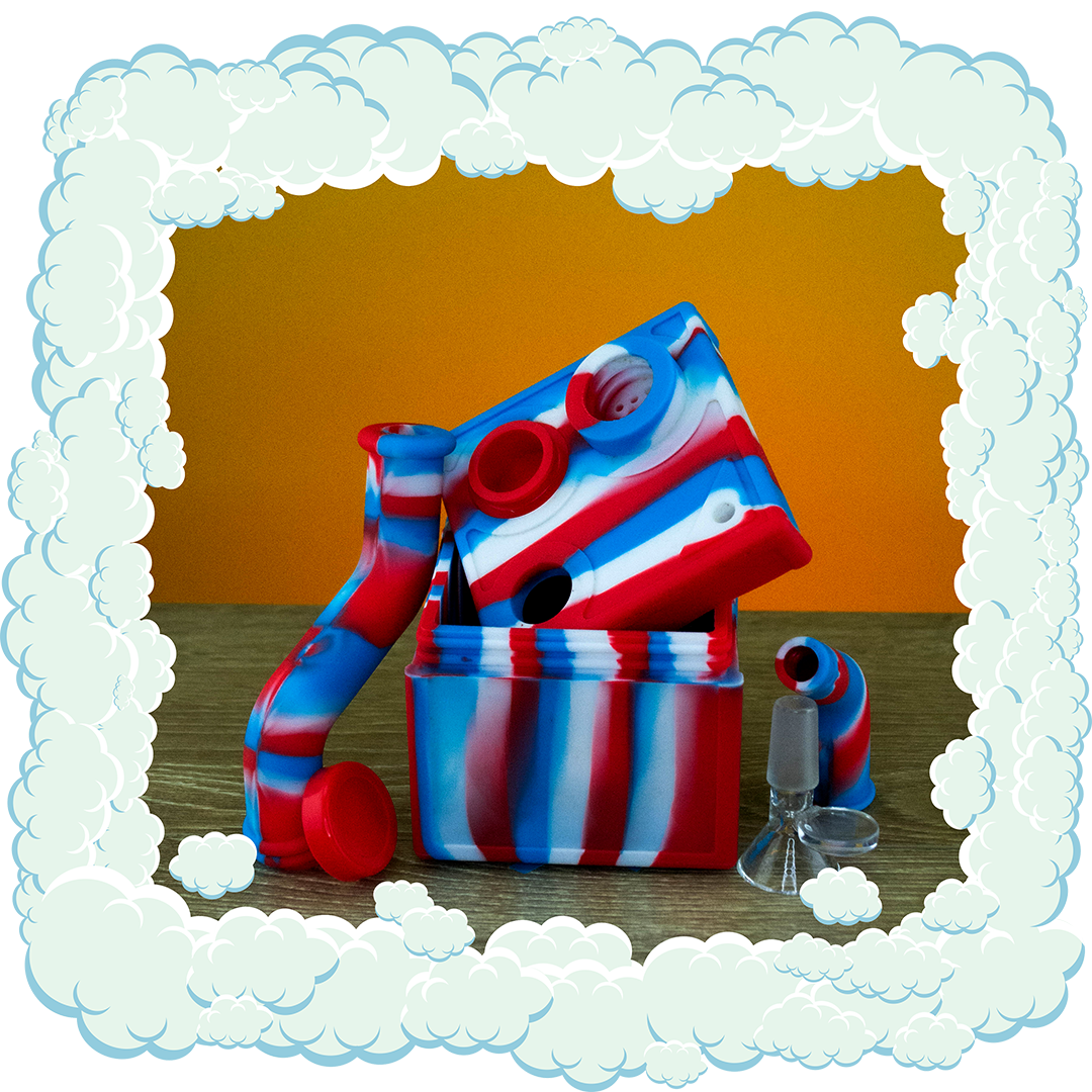 Bong Silicona High Cube! - Imagen 4