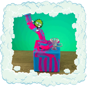 Bong Silicona High Cube!
