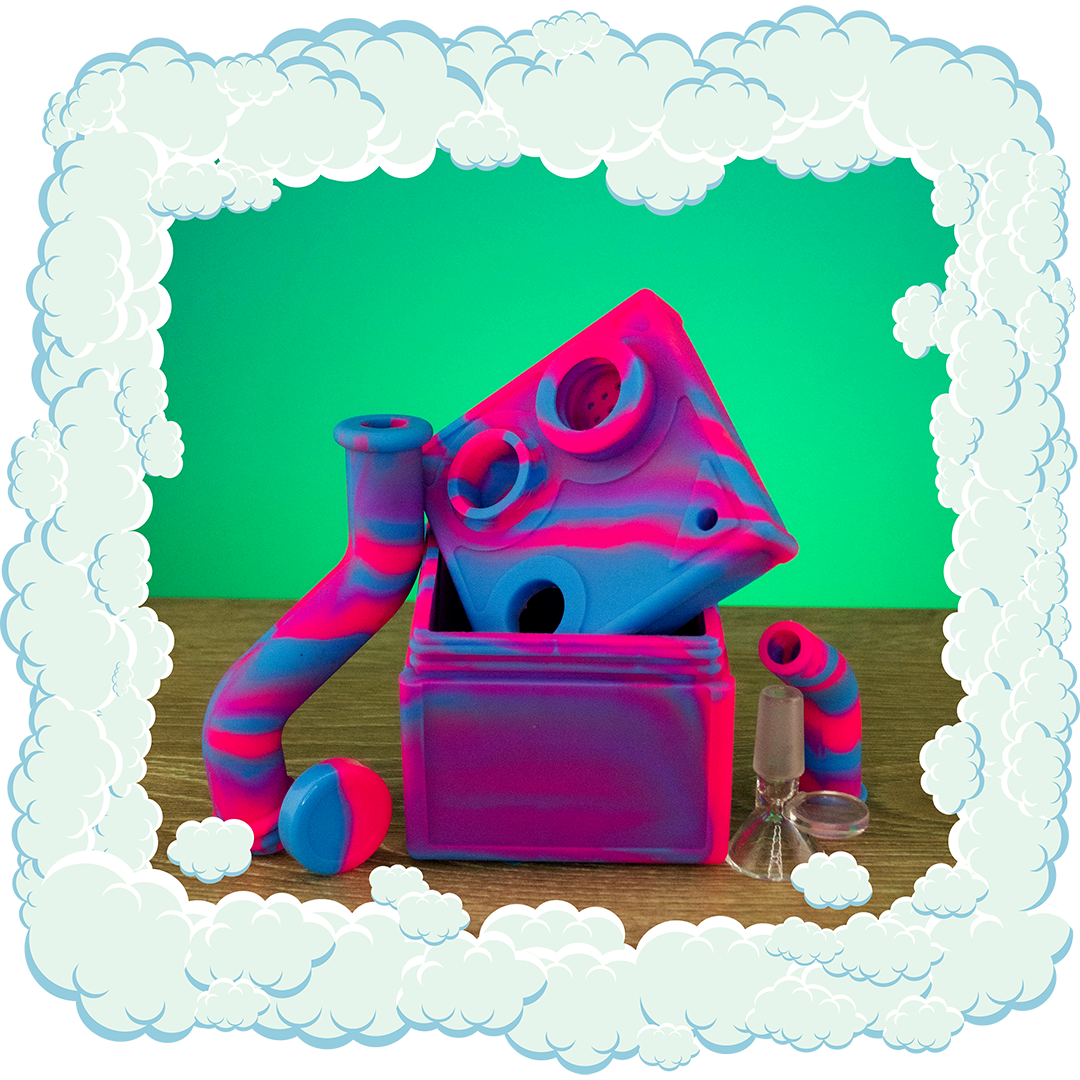 Bong Silicona High Cube! - Imagen 2