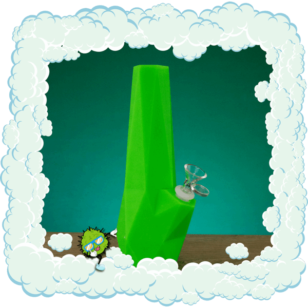 Bong Silicona High Geometric!