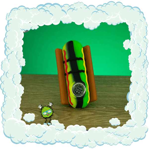 Pipa Silicona High Hot Dog!