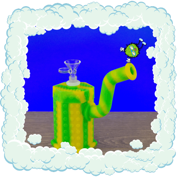 Bong Silicona High Hexa!