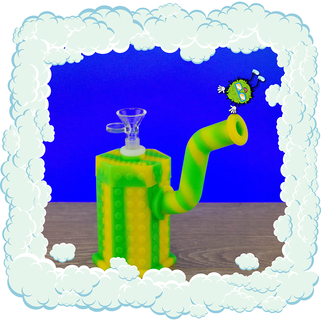 Bong Silicona High Hexa!