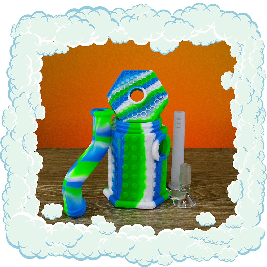 Bong Silicona High Hexa! - Imagen 3