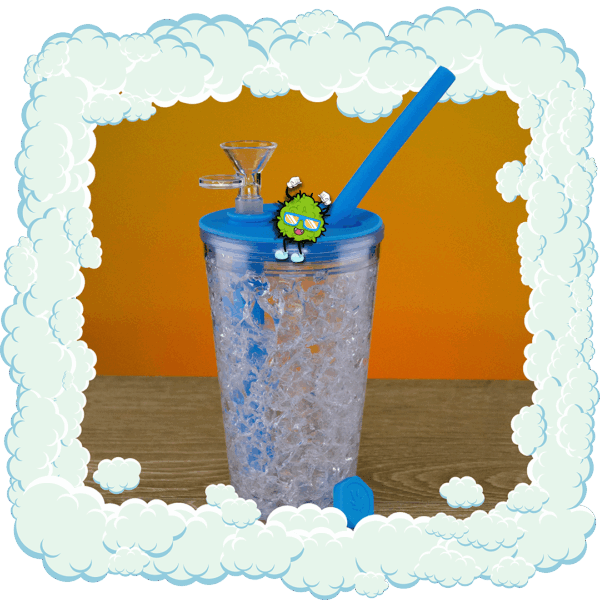 Bong Silicona High Glass!