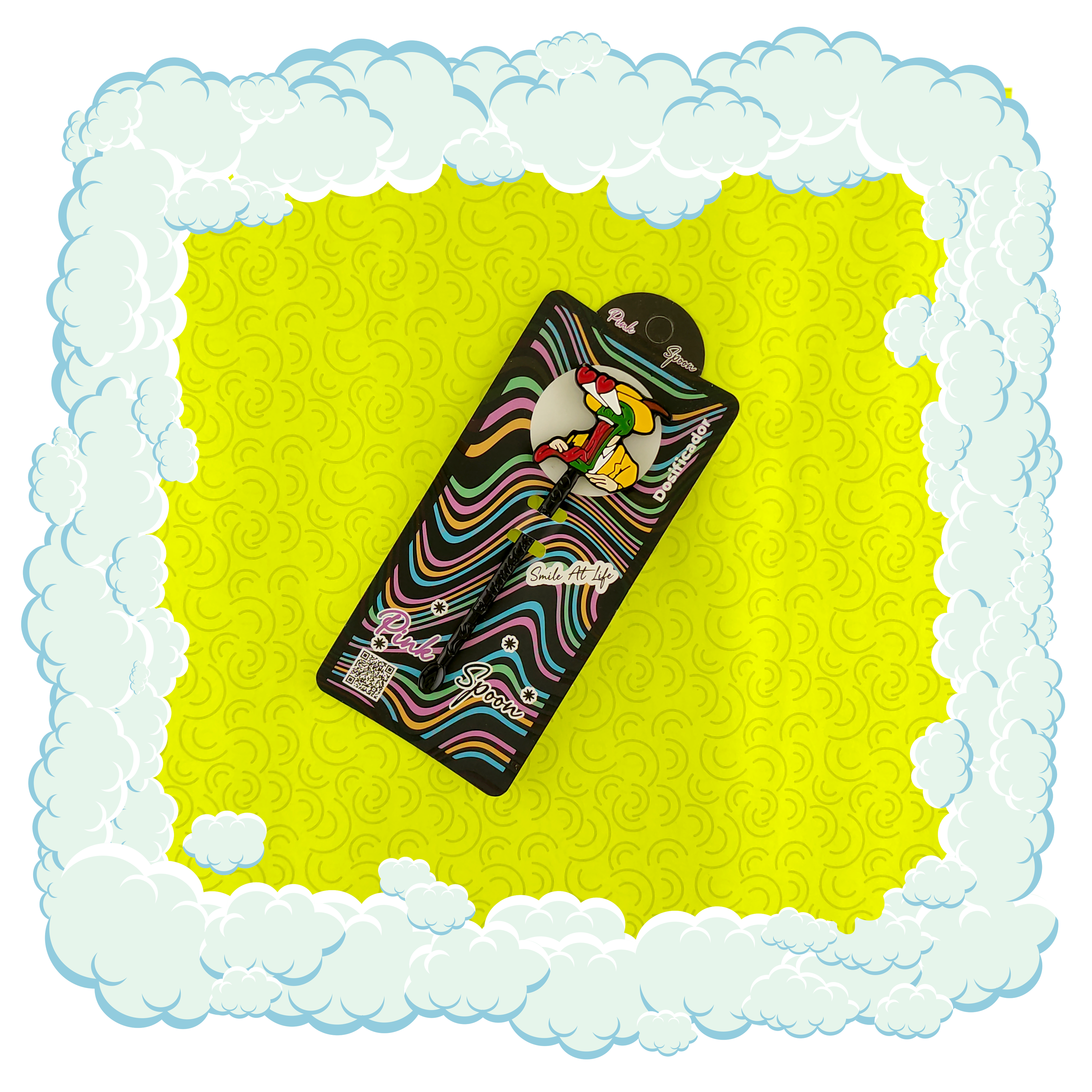 Pala Pink Spoon Grande Personajes