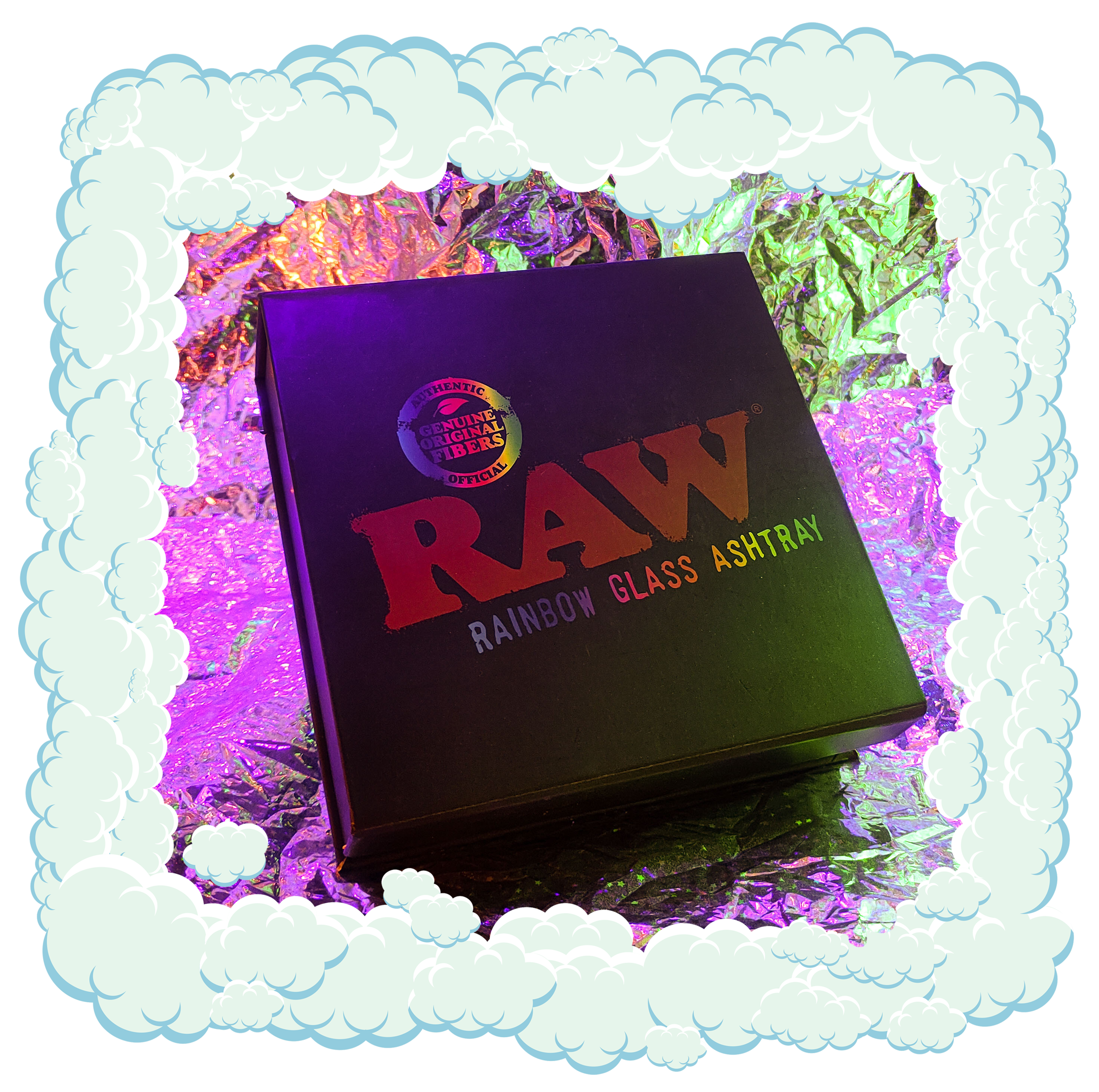 RAW Cenicero Vidrio Tornasol - Imagen 3